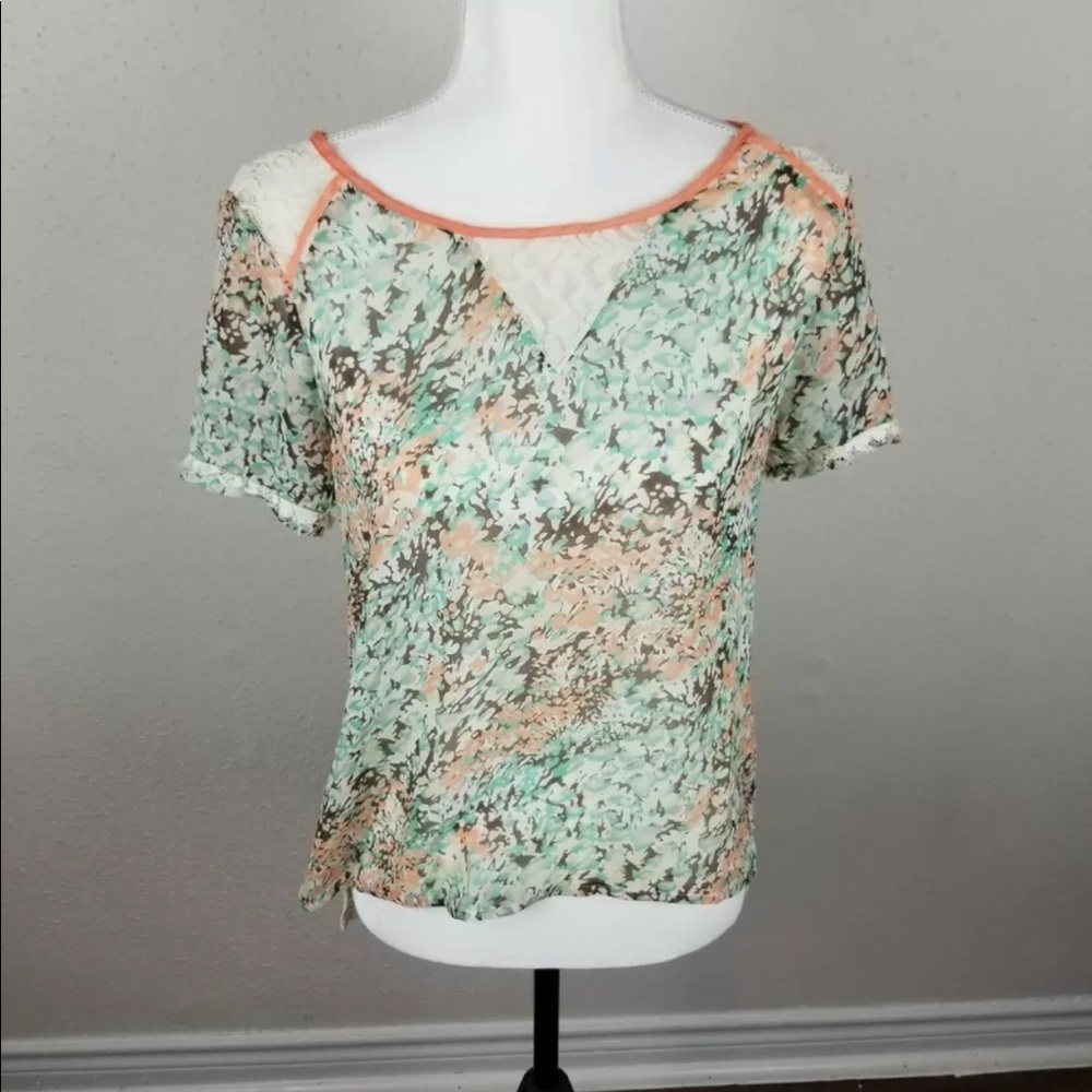 Miss Me Multicolor Lace Blouse